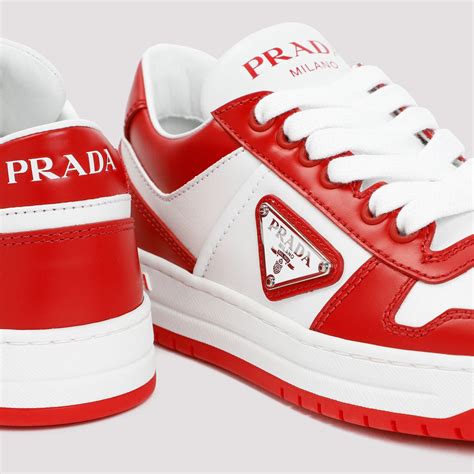 prada runners red|Prada shoes for women.